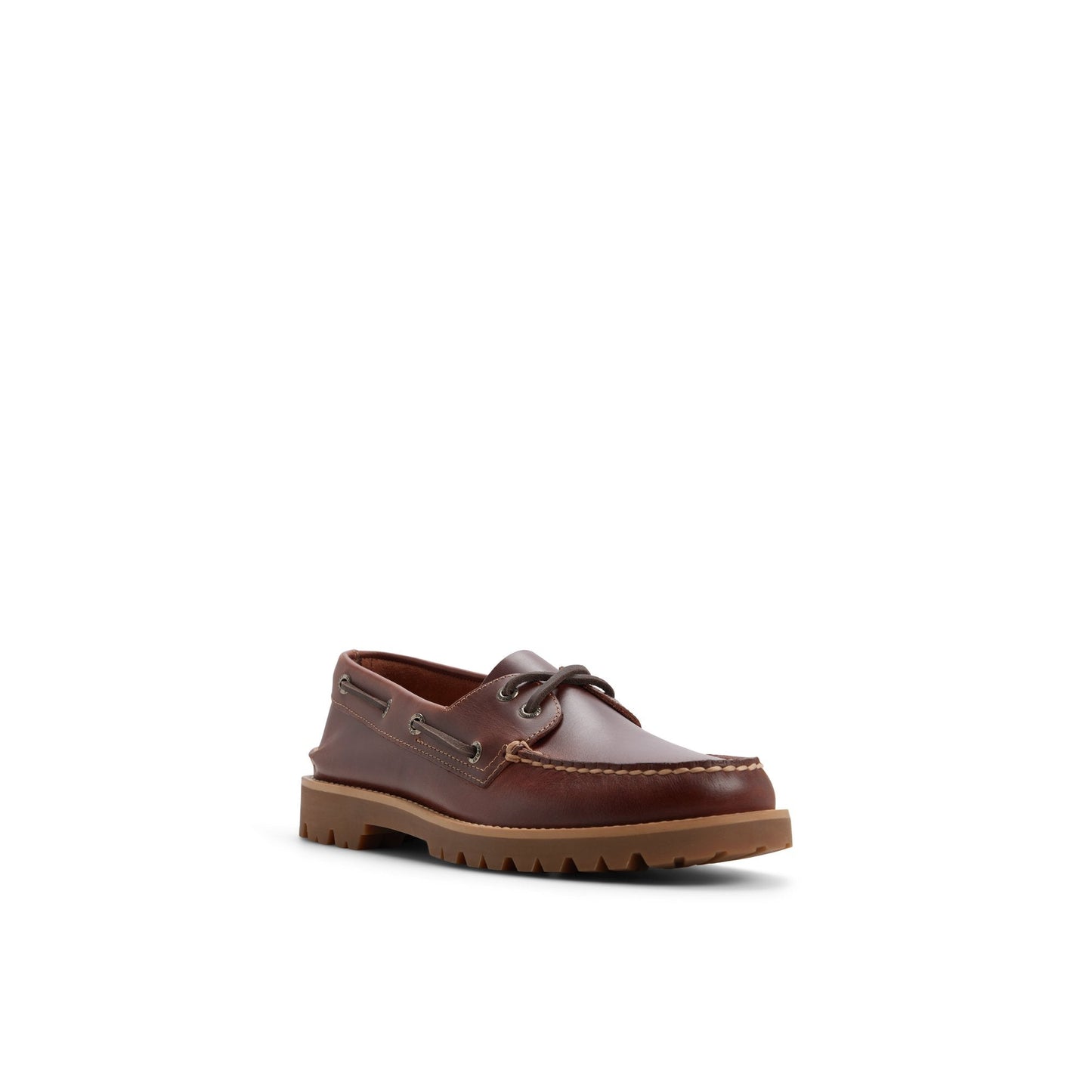 Sperry Authentic Original 2-Eye Lug Boat Shoe Dark red