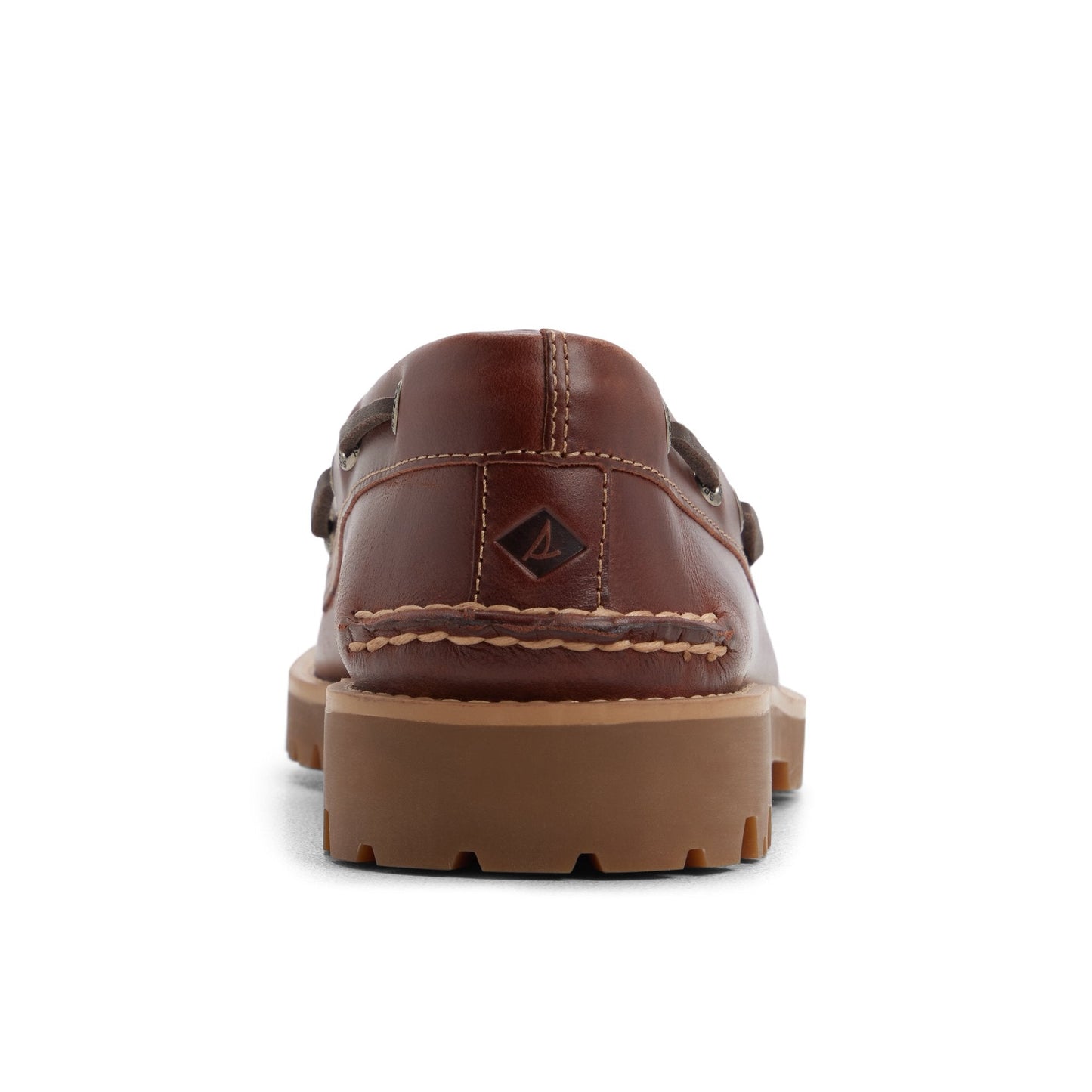 Sperry Authentic Original 2-Eye Lug Boat Shoe Dark red
