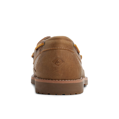 Sperry Mini Lug 3-Eye Boat Shoe Beige