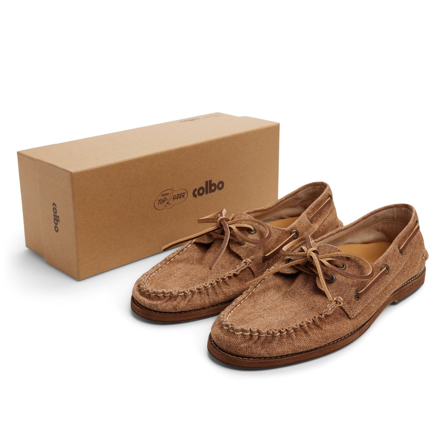 Sperry Sperry x Colbo Authentic Original 2-Eye Boat Shoe Washed Linen
