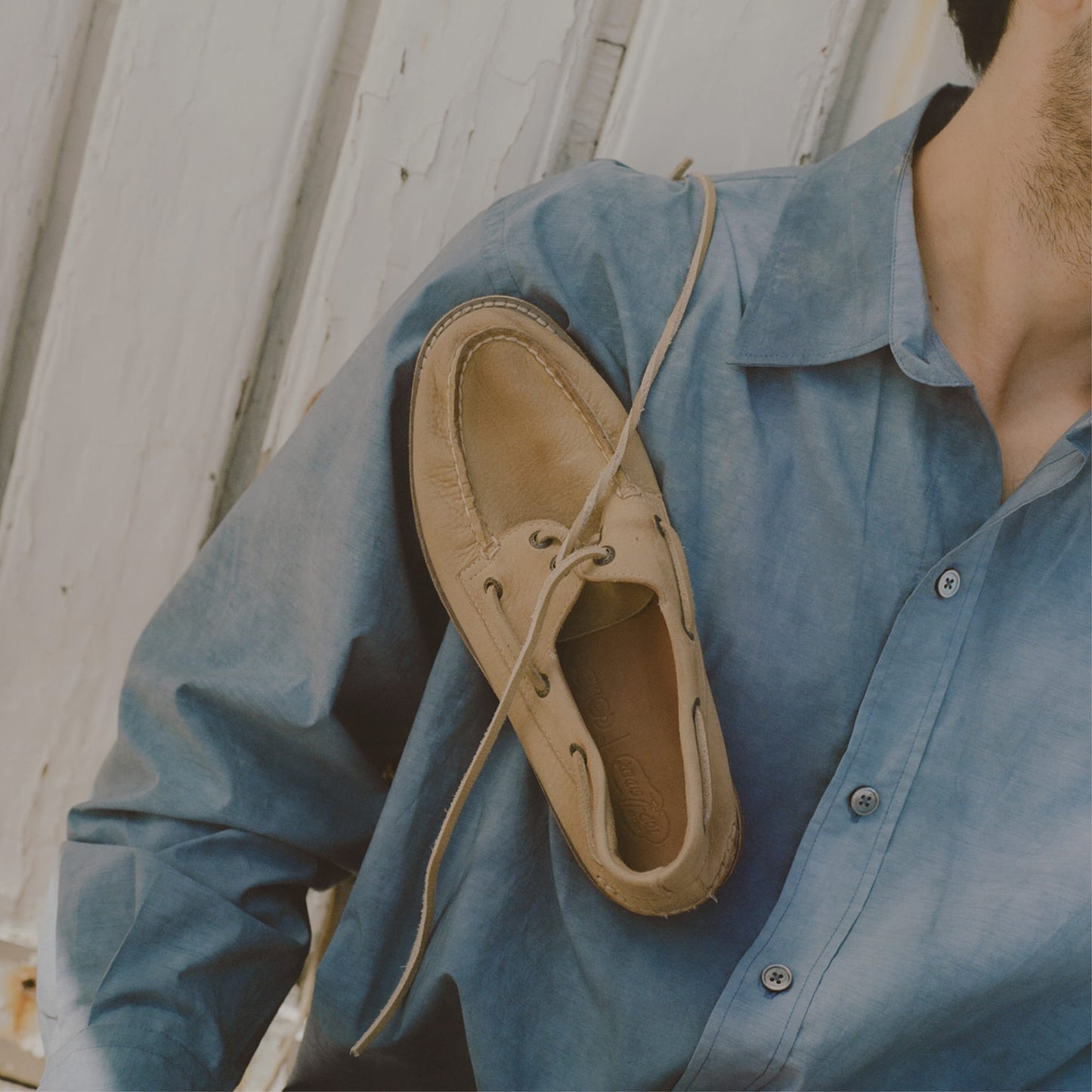 Sperry Sperry x Colbo Authentic Original 2-Eye Boat Shoe Beige