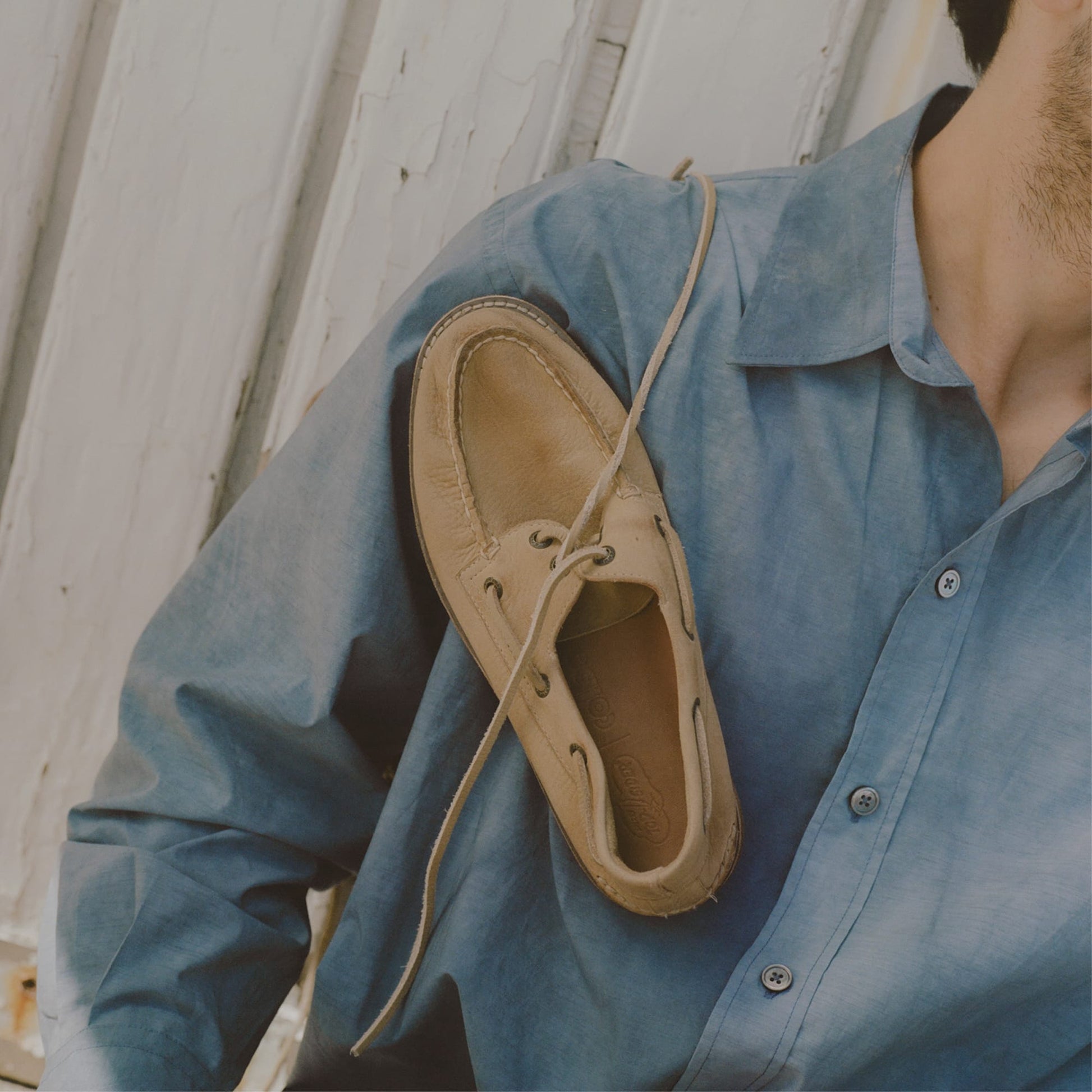 Sperry Sperry x Colbo Authentic Original 2-Eye Boat Shoe Beige