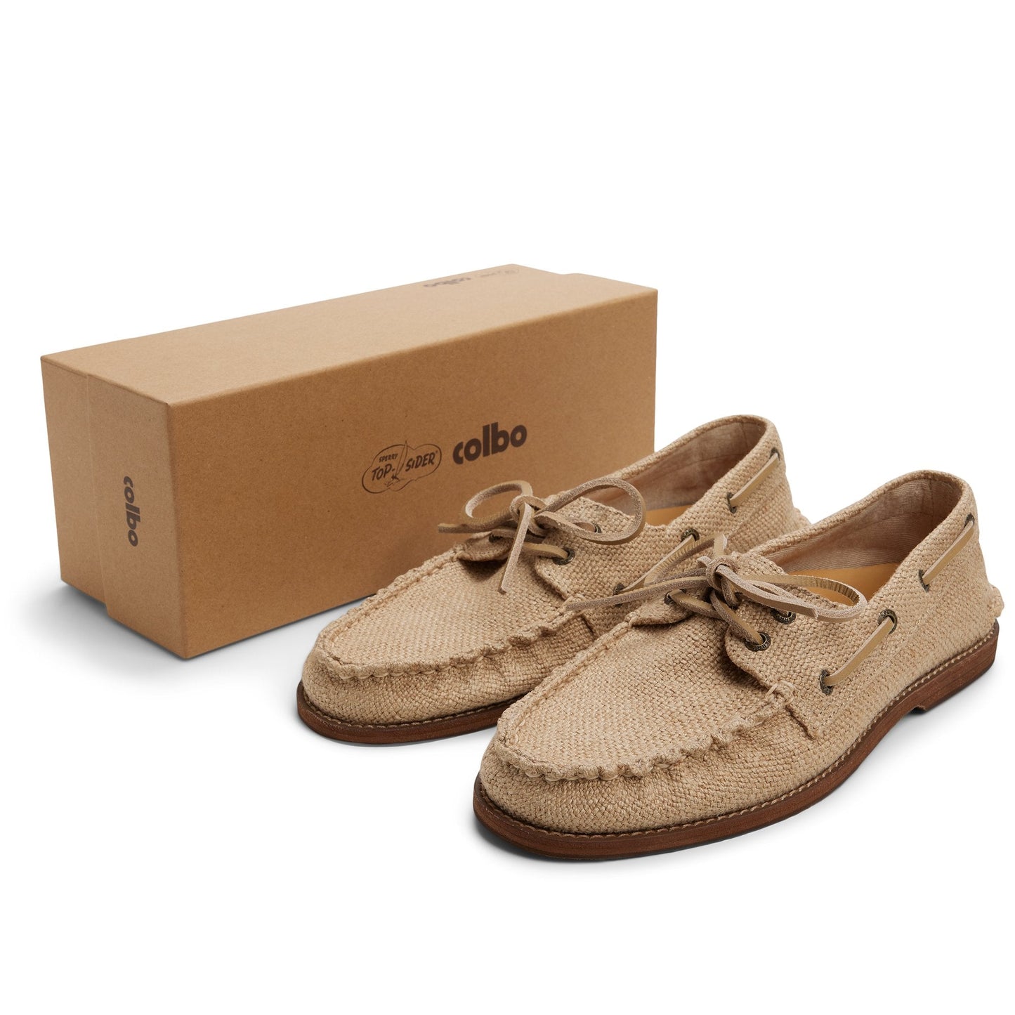 Sperry Sperry x Colbo Authentic Original 2-Eye Boat Shoe Natural Jute