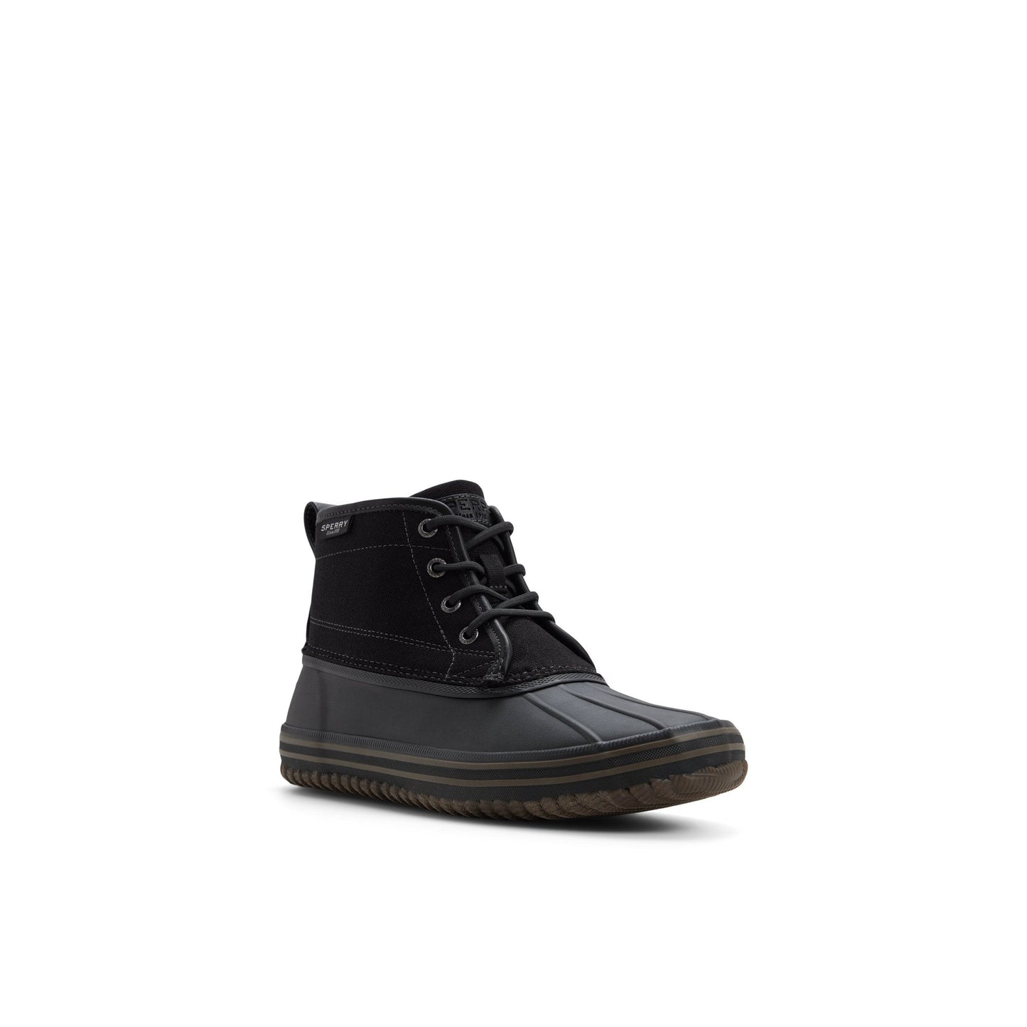 Sperry Smythe Duck Chukka Slip On Black