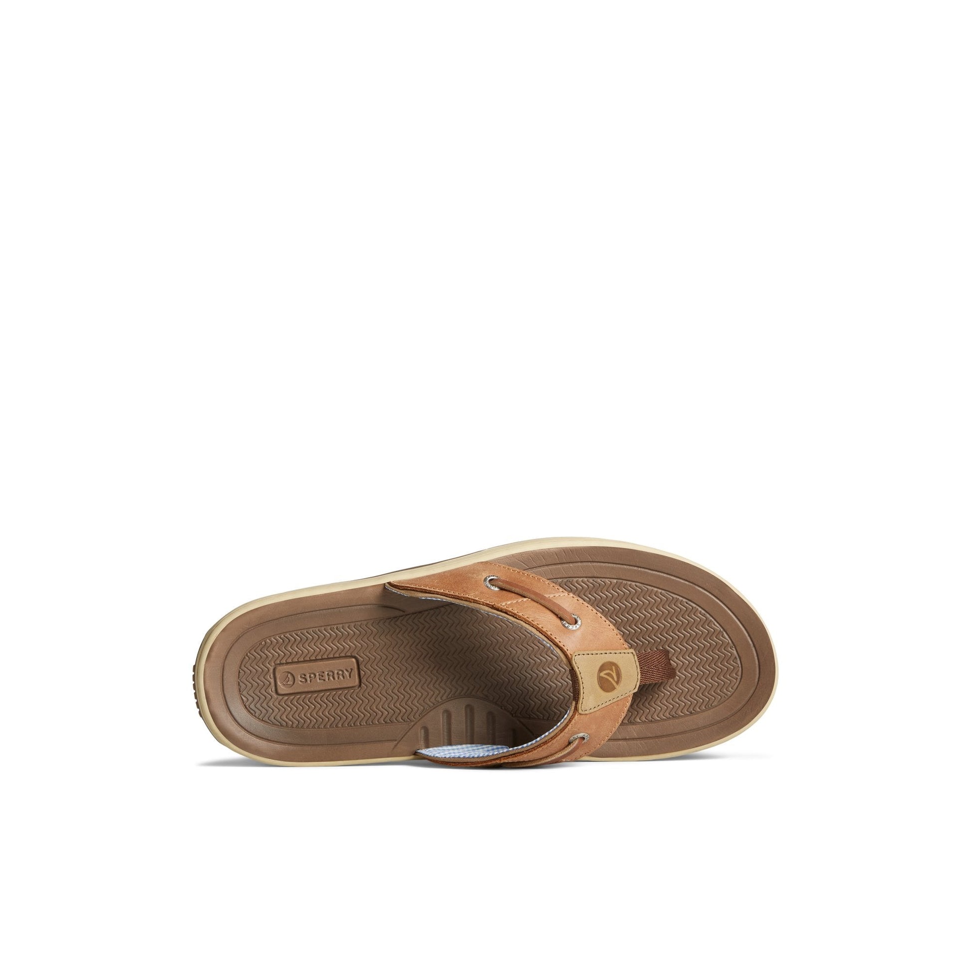 Sperry Baitfish Flip Flops Light Brown