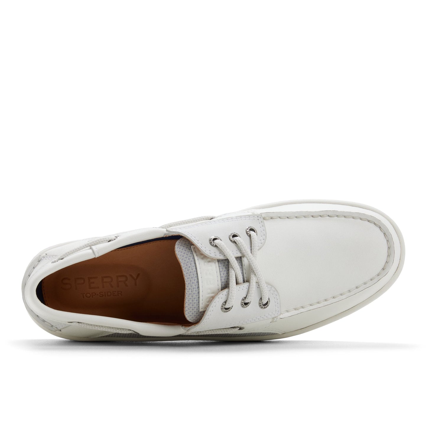 Sperry Billfish 3-Eye Boat Shoe White