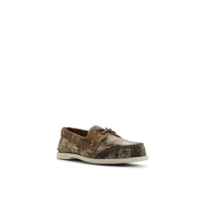 Sperry Authentic Original 2-Eye Lite Boat Shoe Green w/print