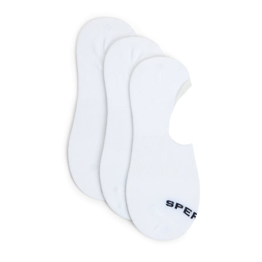 Sperry Mens 3-pack Arch Socks White