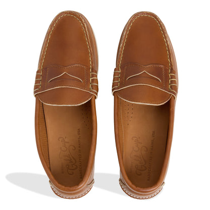 Sperry Made in Maine Vibram Penny Loafer Tan