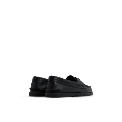 Sperry Authentic Original 2-Eye Ripple Lug Boat Shoe Other black