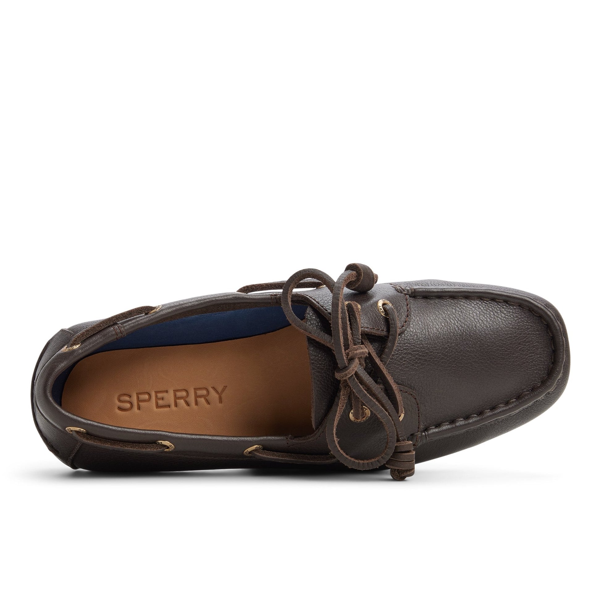 Sperry 2-Eye Boat Driving Shoe Dark brown