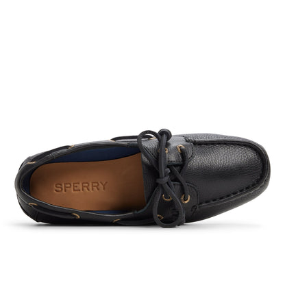 Sperry 2-Eye Boat Driving Shoe Black