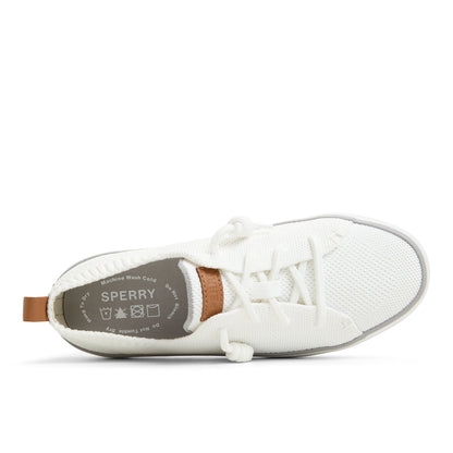 Sperry Crest Vibe Knit Sneaker Ivory
