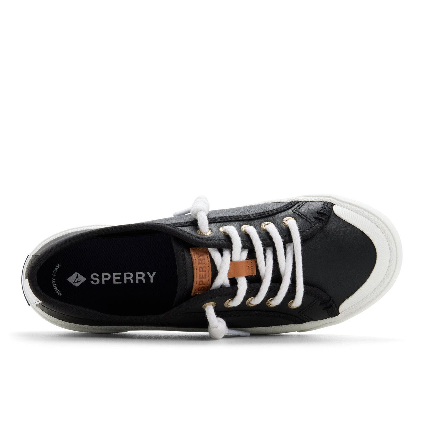 Sperry Pierwave 2 Lace to Toe Sneaker Black