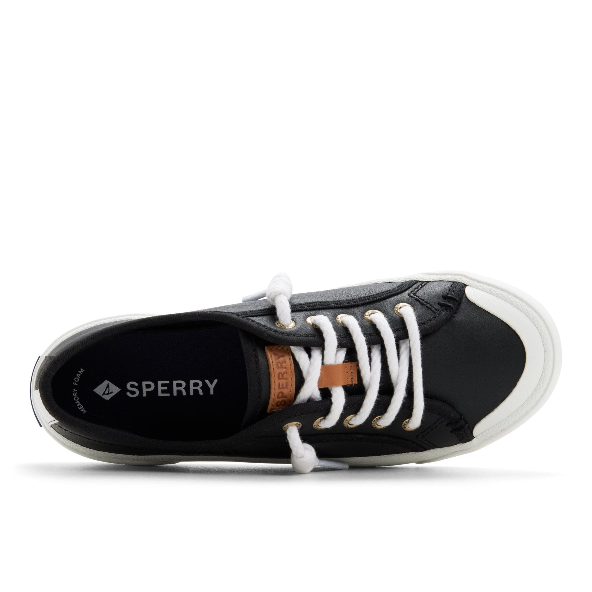 Sperry Pierwave 2 Lace to Toe Sneaker Black