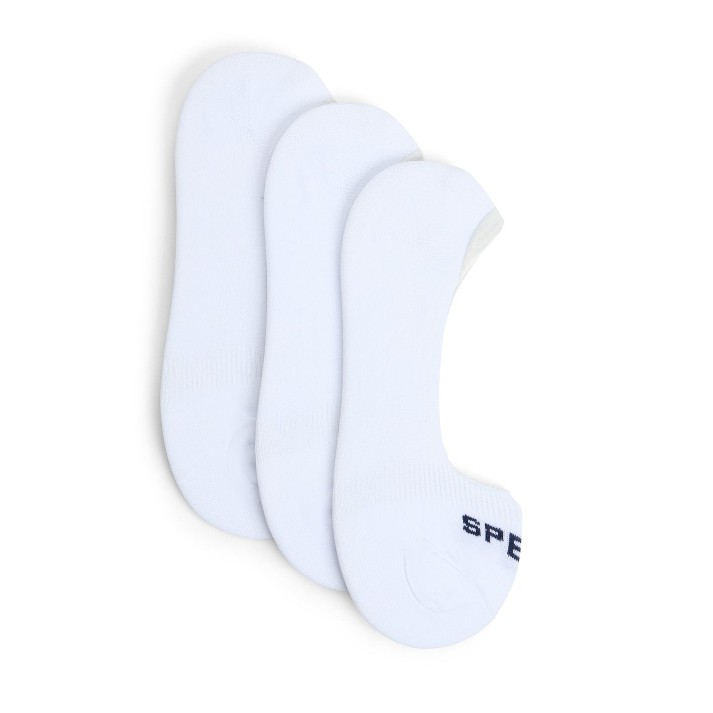 Sperry Ladies 3-Pack No-Show Socks White