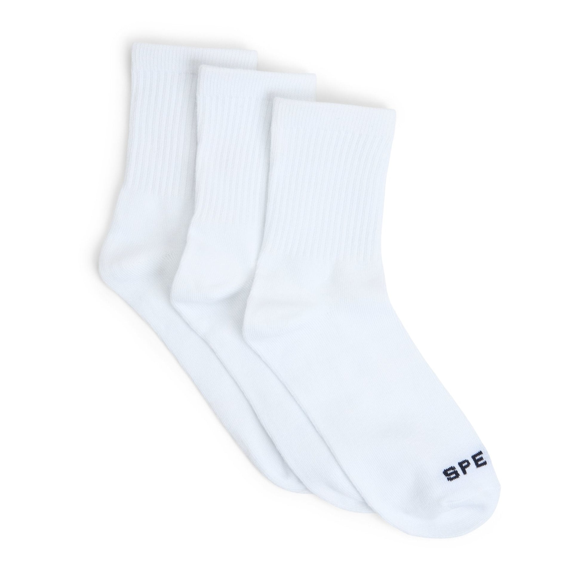 Sperry Ladies 3-Pack Short Crew Socks White