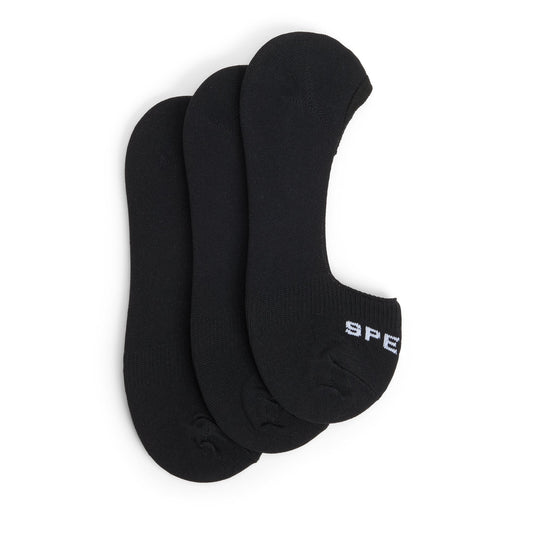 Sperry Ladies 3-Pack No-Show Socks Black