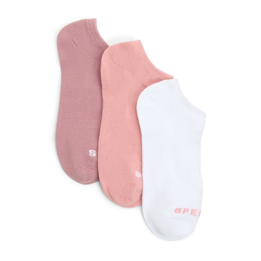 Sperry Ladies 3-pack Low Knit Socks Coral
