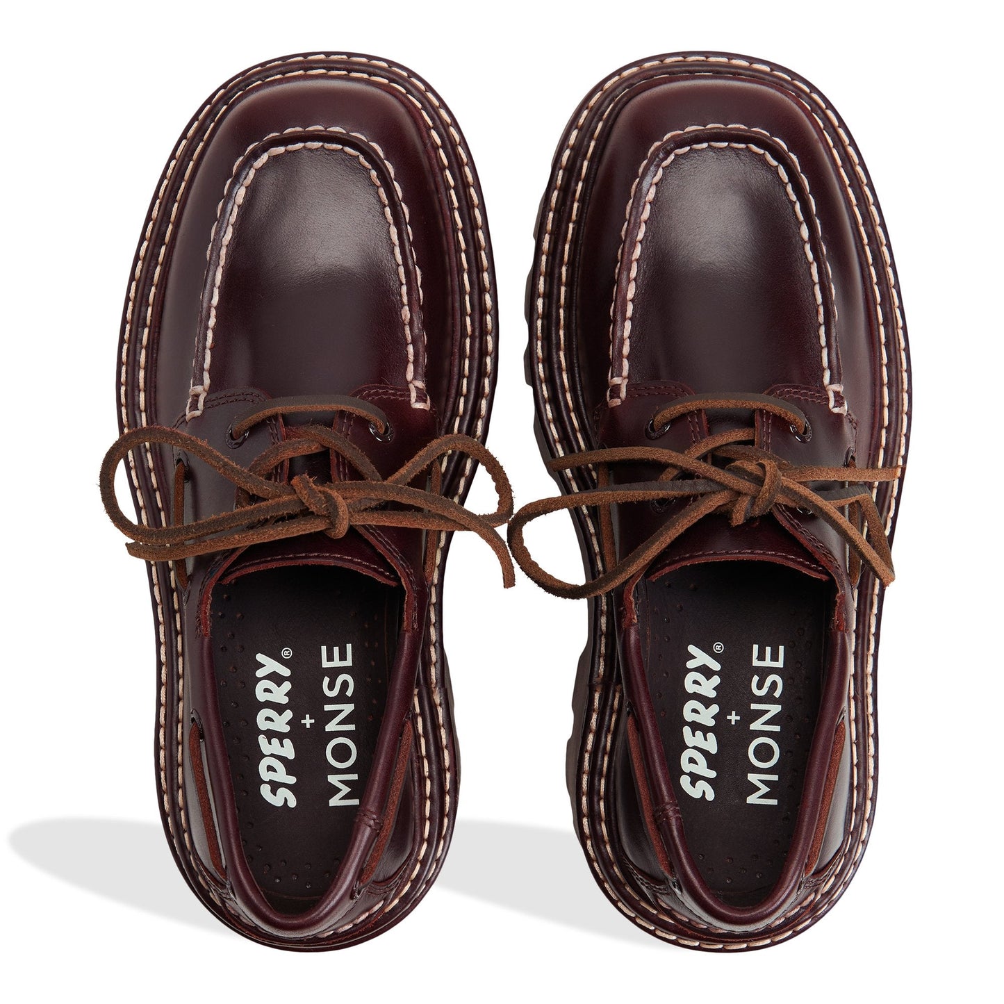 Sperry Sperry x MONSE Authentic Original 2-Eye Lug Boat Shoe Amaretto