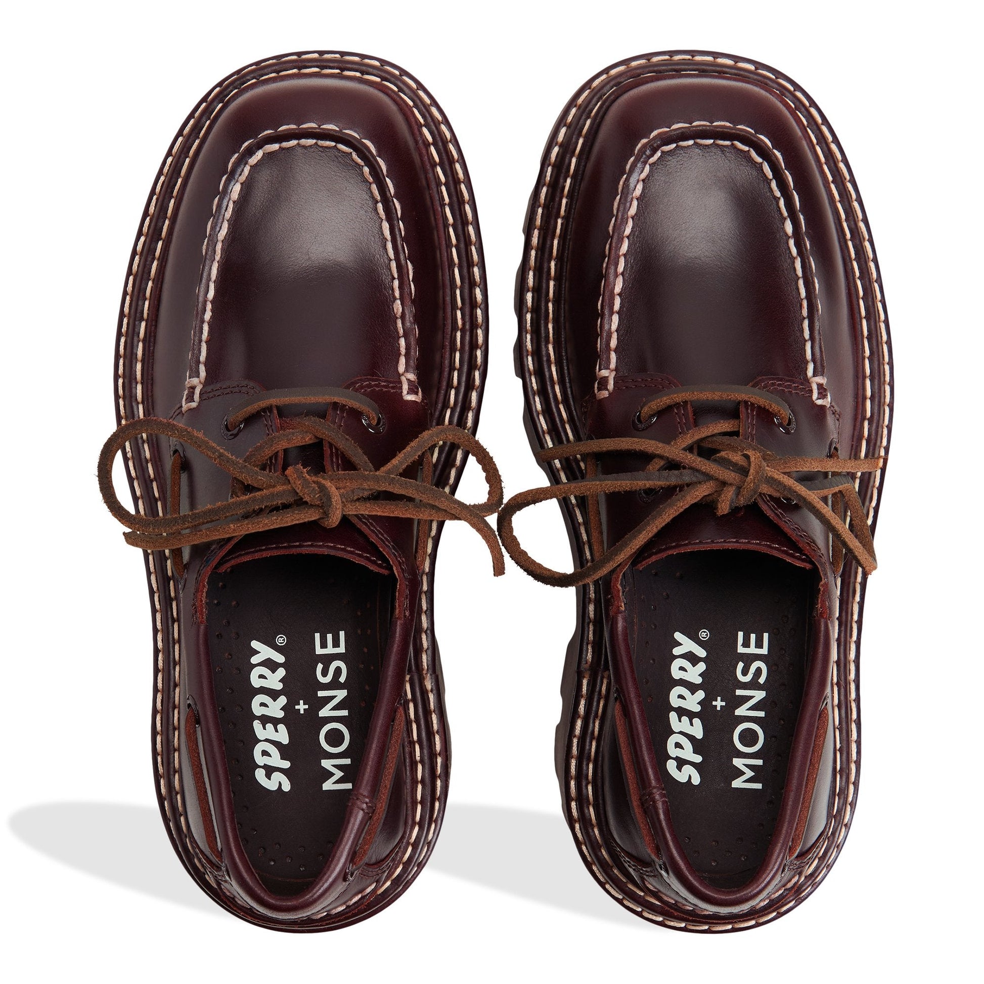 Sperry Sperry x MONSE Authentic Original 2-Eye Lug Boat Shoe Amaretto