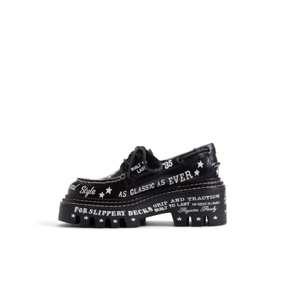 Sperry Sperry x MONSE Authentic Original 2-Eye Lug Boat Shoe Black graphic