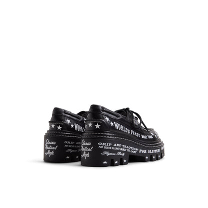 Sperry Sperry x MONSE Authentic Original 2-Eye Lug Boat Shoe Black graphic