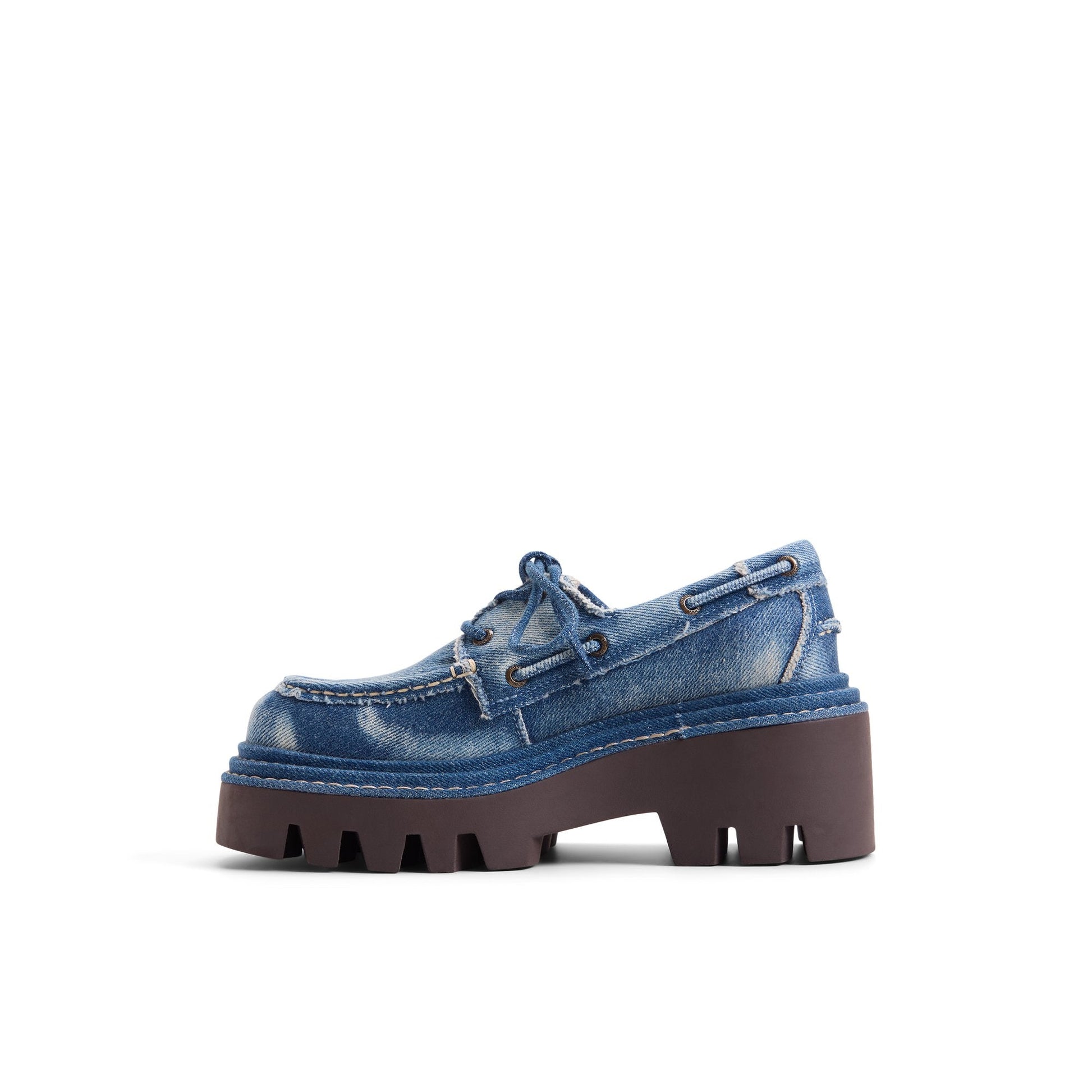 Sperry Sperry x MONSE Authentic Original 2-Eye Lug Boat Shoe Denim