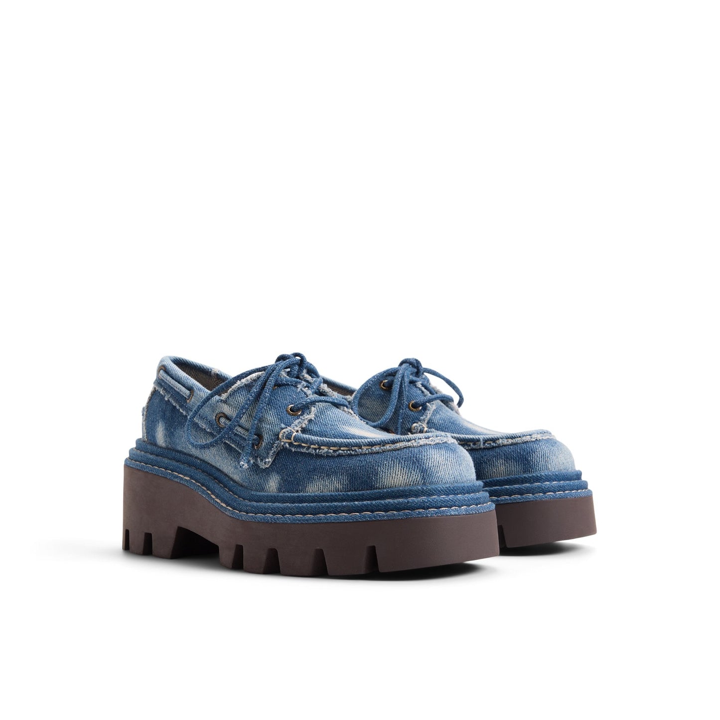 Sperry Sperry x MONSE Authentic Original 2-Eye Lug Boat Shoe Denim