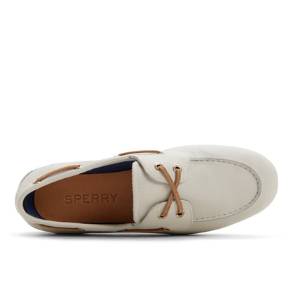 Sperry Slim Boat Shoe Cream