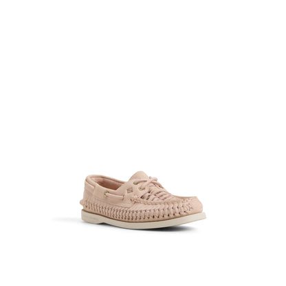 Sperry Authentic Original 2 Eye Woven Boat Shoe Light pink