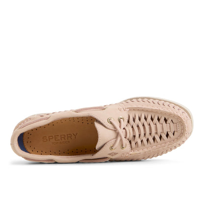Sperry Authentic Original 2 Eye Woven Boat Shoe Light pink
