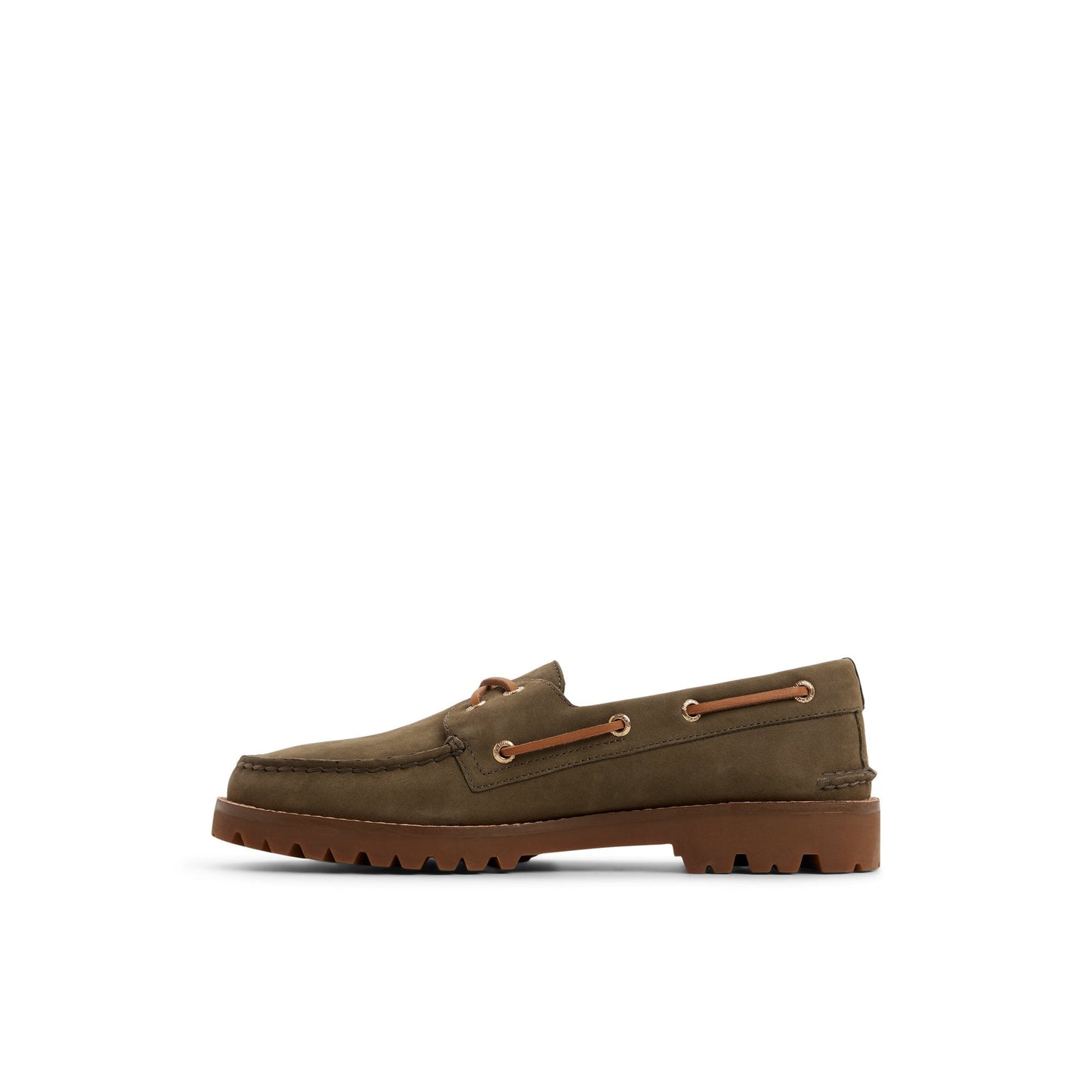Sperry Authentic Original 2-Eye Lug Boat Shoe Olive