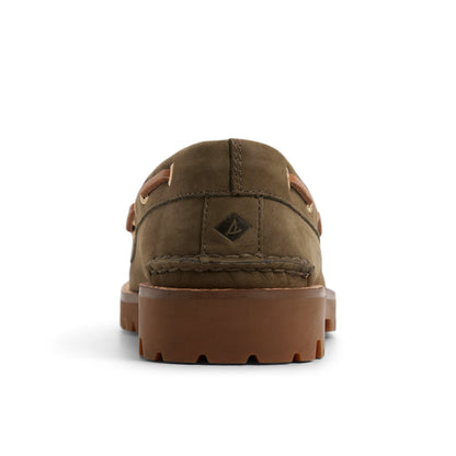 Sperry Authentic Original 2-Eye Lug Boat Shoe Olive