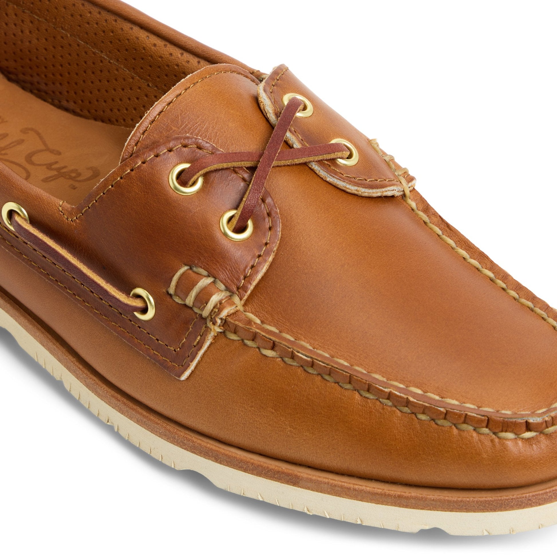 Sperry Authentic Original Made in Maine 2-Eye Boat Shoe Tan
