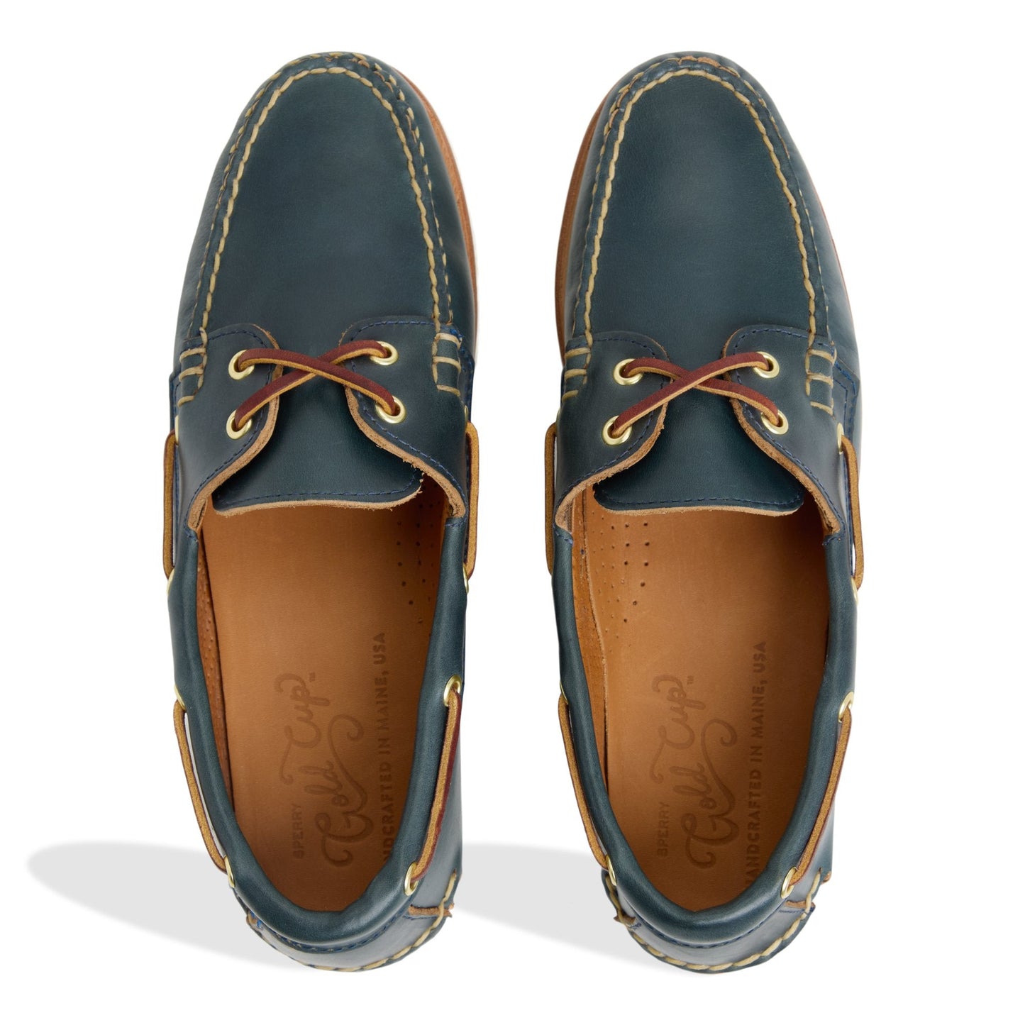 Sperry Authentic Original Made in Maine 2-Eye Boat Shoe Navy