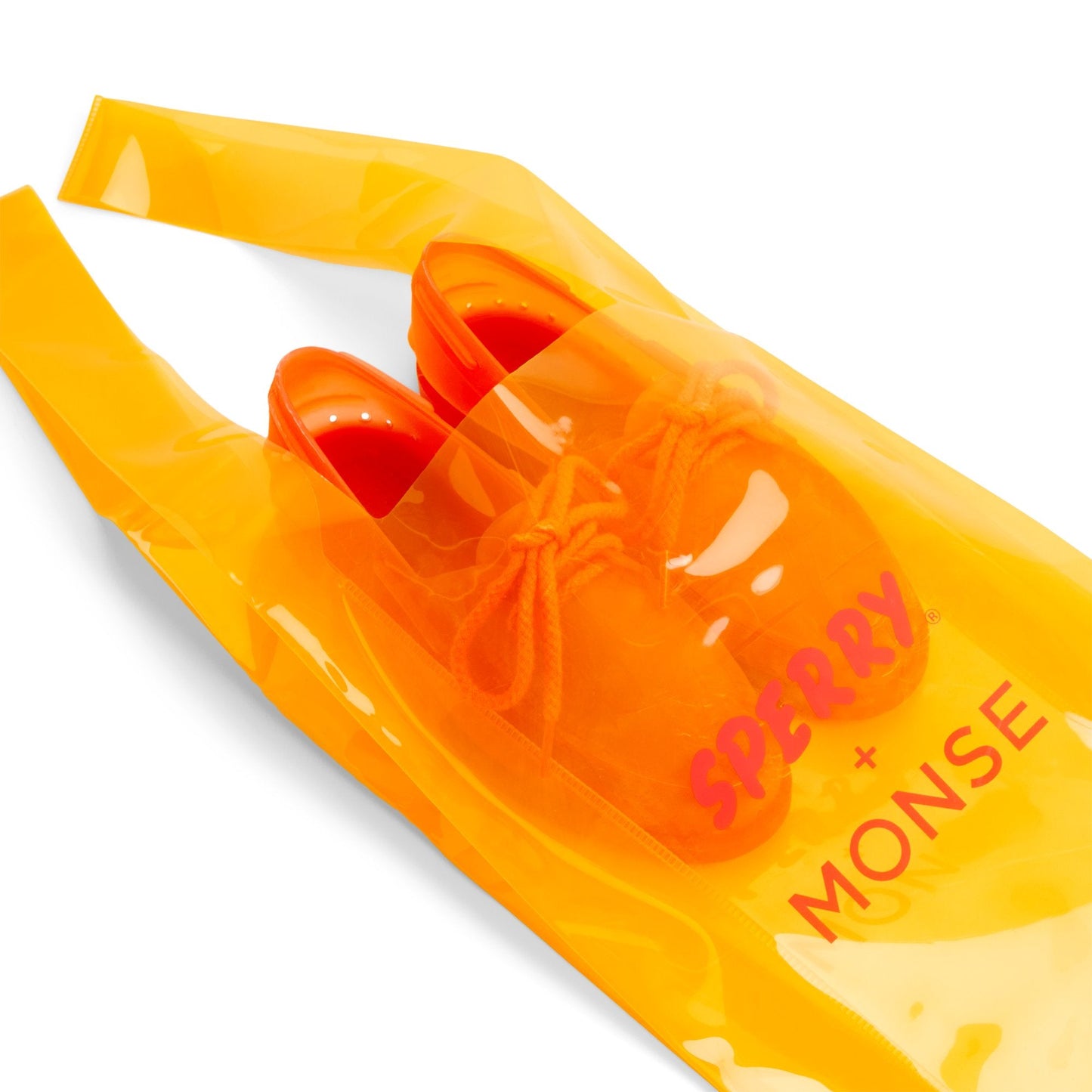 Sperry Sperry x MONSE Authentic Original 2-Eye Jelly Boat Shoe Bright orange