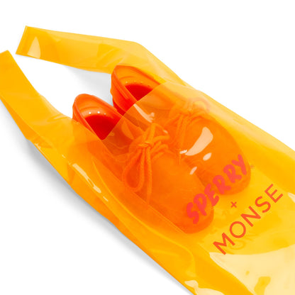 Sperry Sperry x MONSE Authentic Original 2-Eye Jelly Boat Shoe Bright orange