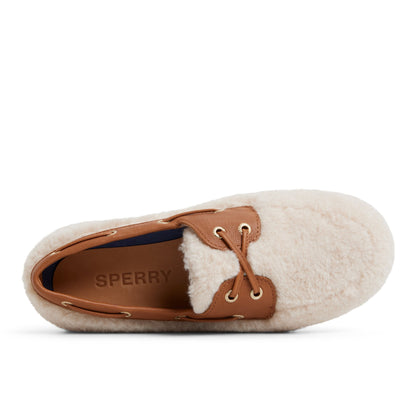 Sperry Slim Boat Shoe Natural