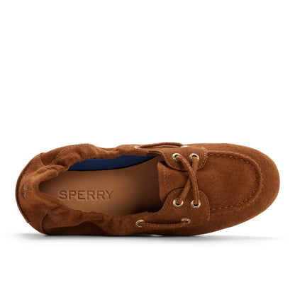 Sperry Slim Sail Boat Shoe Tan