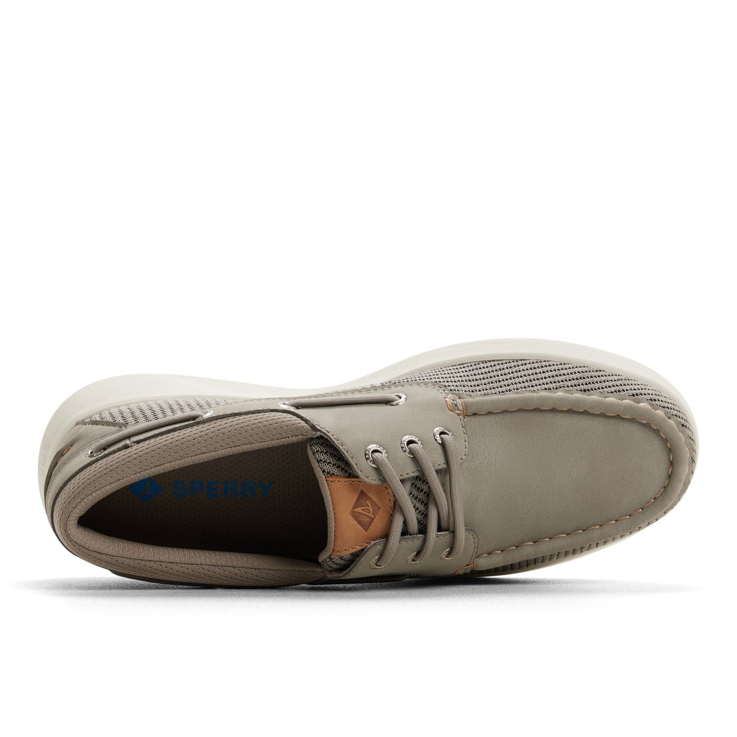 Sperry Harpoon 3-Eye Boat Shoe Grey