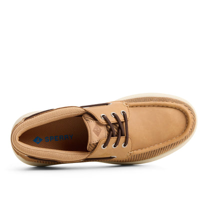 Sperry Harpoon 3-Eye Boat Shoe Tan