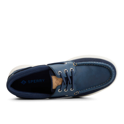 Sperry Harpoon 3-Eye Boat Shoe Navy