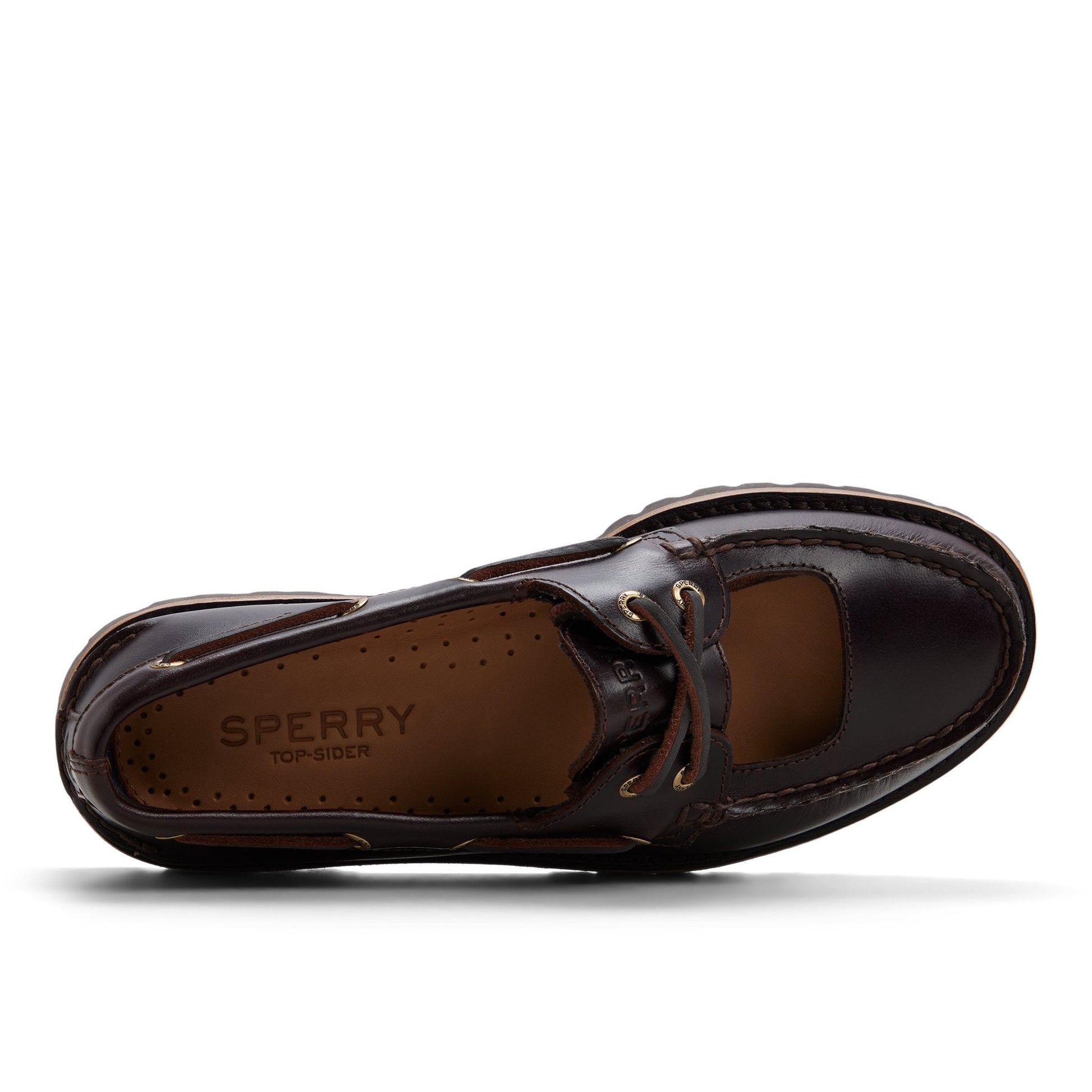 Sperry Low Lug Mary Jane Amaretto